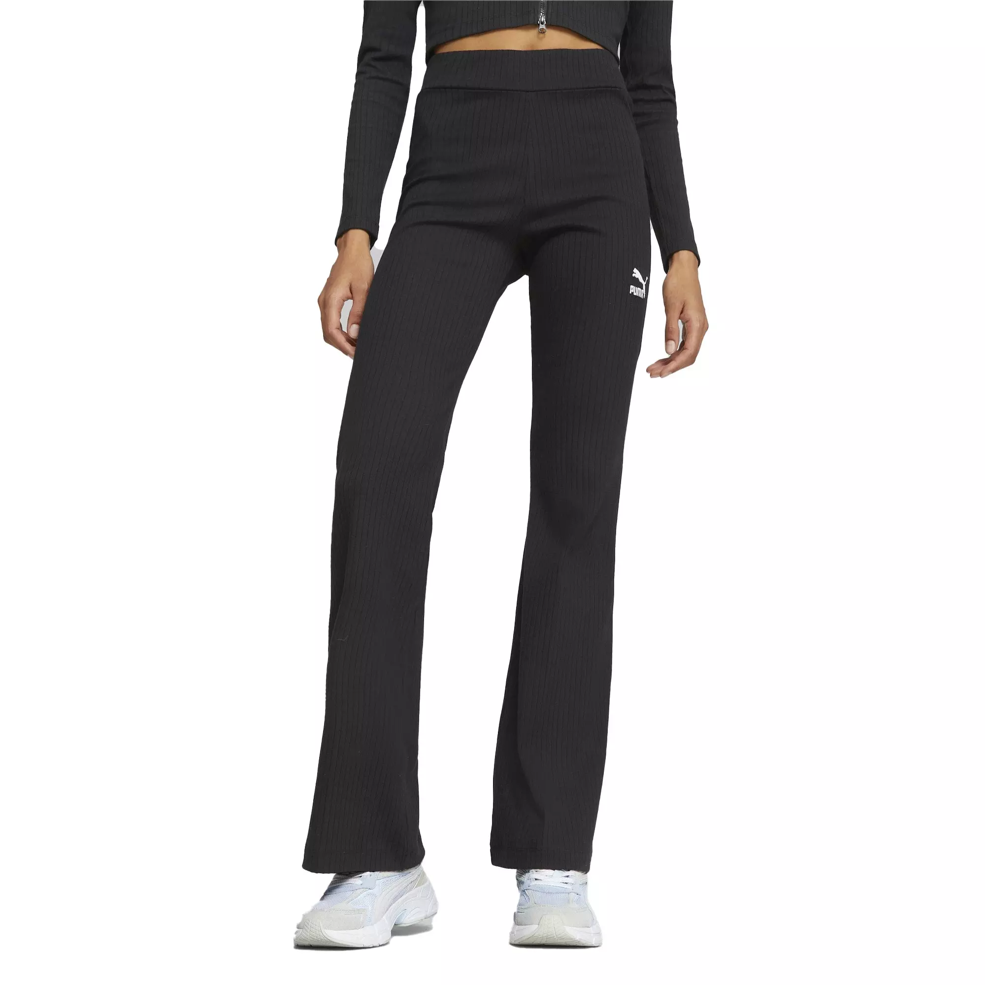 WERTHY 美脚RIB FLARE LEGGINS Regal Rib Flare | KADYLUXE